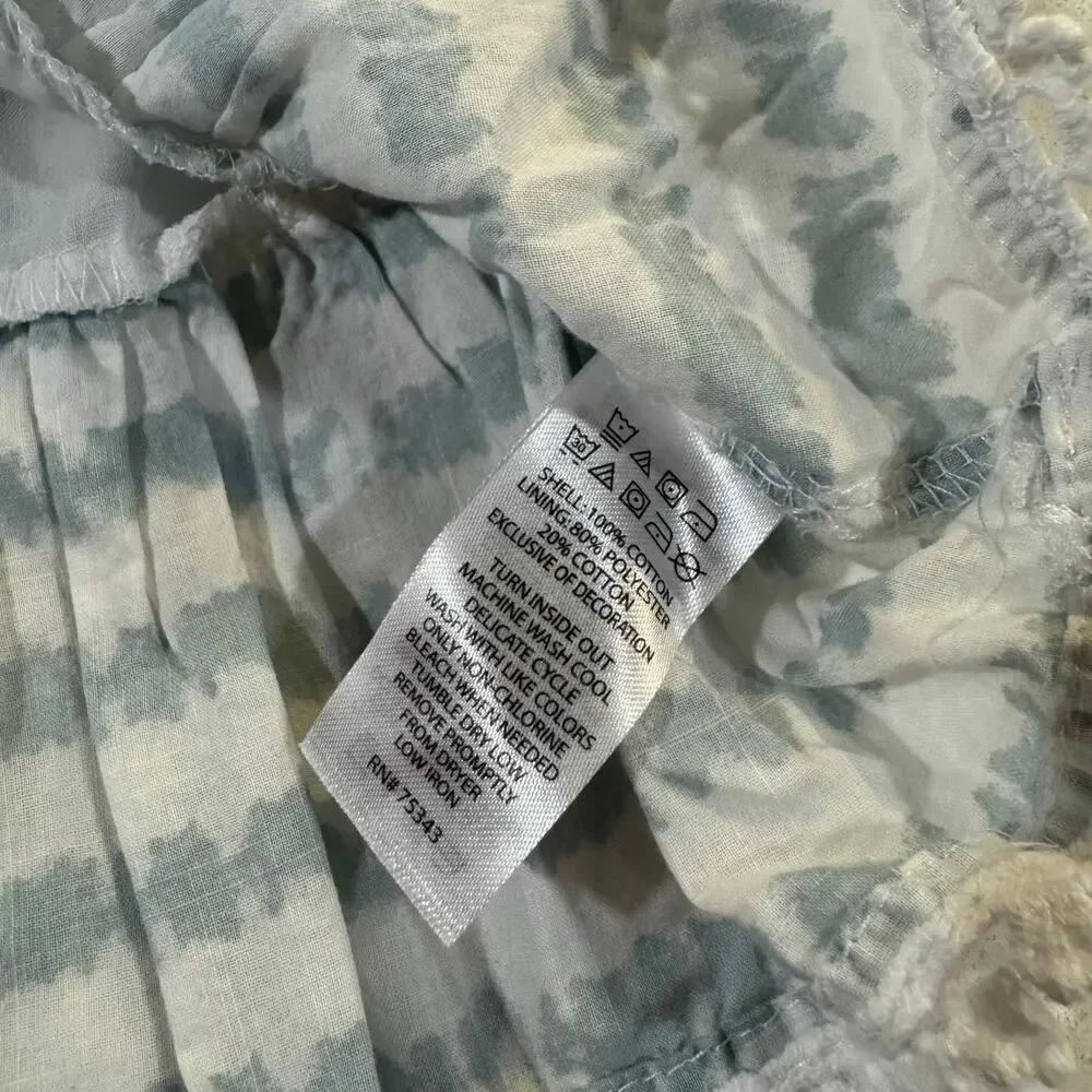 Tommy Bahama Toddler Girl 4T Layered Tank Blouse 100% Cotton Shell - Picture 4 of 5